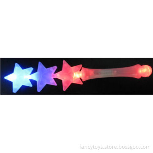 Three Five-pointed Star Stick